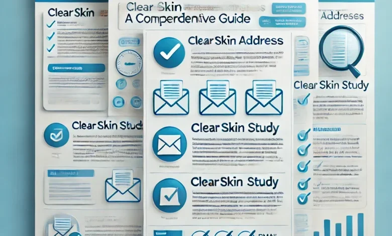 clearskinstudy email info